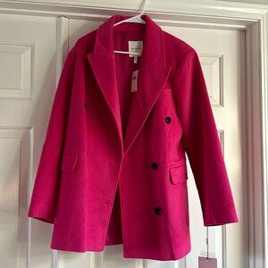 New with tags Anthology Avec Les Filles pink jacket-Large.